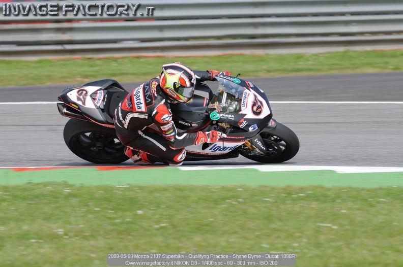 2009-05-09 Monza 2107 Superbike - Qualifyng Practice - Shane Byrne - Ducati 1098R.jpg